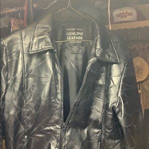 Leather jacket